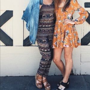 Boho summer jumpsuit